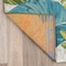 World Rug Gallery Contemporary Tropical Floral Indoor/Outdoor Area Rug 5'3'' x 7' Green 433GREEN5X7 - alternate 2